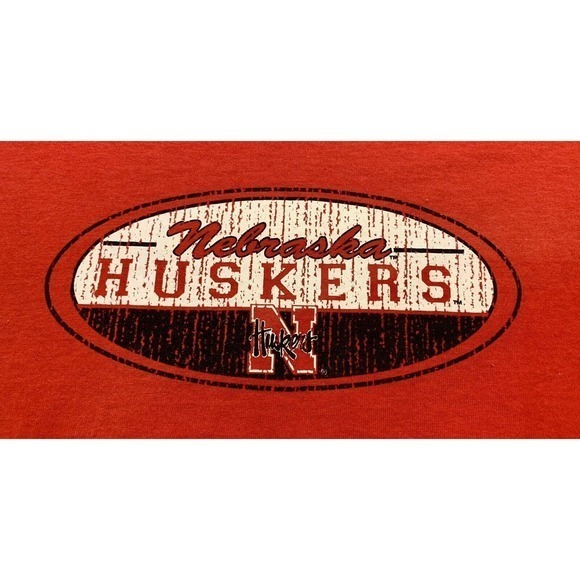 Vintage 90s University Of Nebraska Cornhuskers LS Men's T-Shirt - Picture 7 of 11